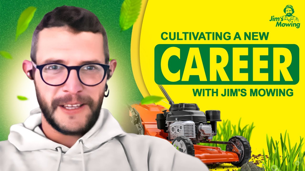 Cyril Ovise of Jim’s Mowing in Bridgewater, South Australia, discussing how he built 55 to 60 regular clients in 18 months