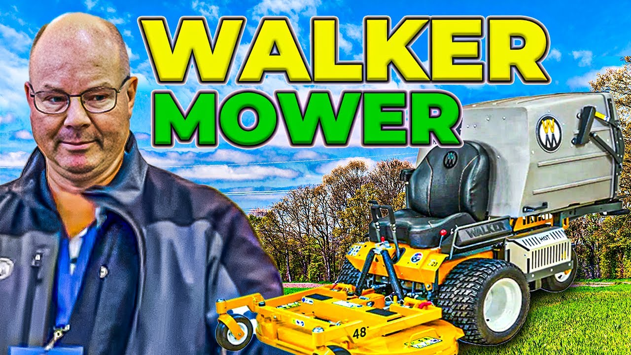 Greg Smith from Walker Mowers explaining why Jim’s Mowing franchisees use Walker ride-on mowers for efficient, high-quality mowing