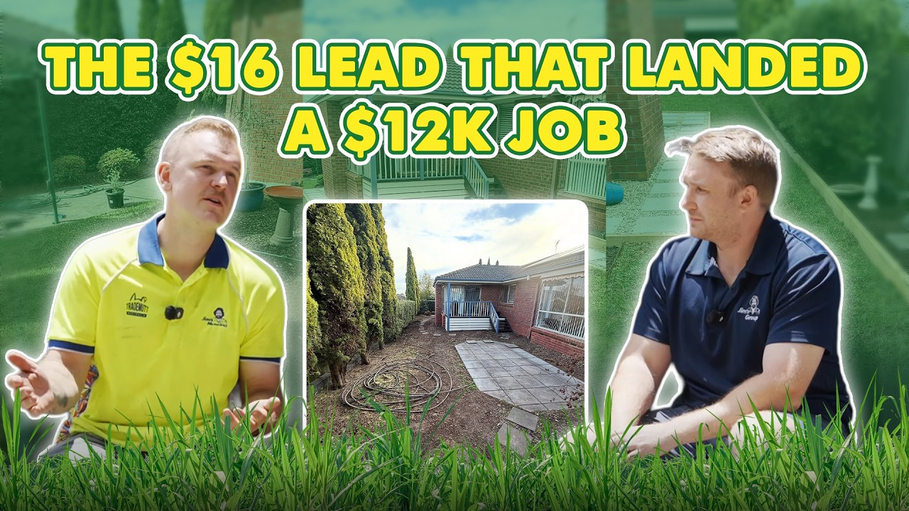 Mitchell Dennis building his Jim’s Mowing franchise in Belgrave during his first year