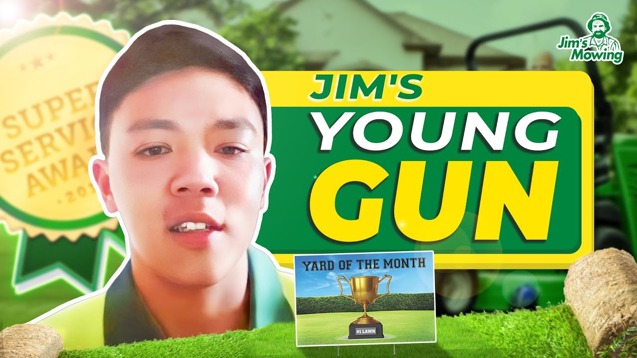 Samuel Chen, Jim’s Mowing franchisee in Queensland, built around 60 to 70 regular clients after leaving casino work.