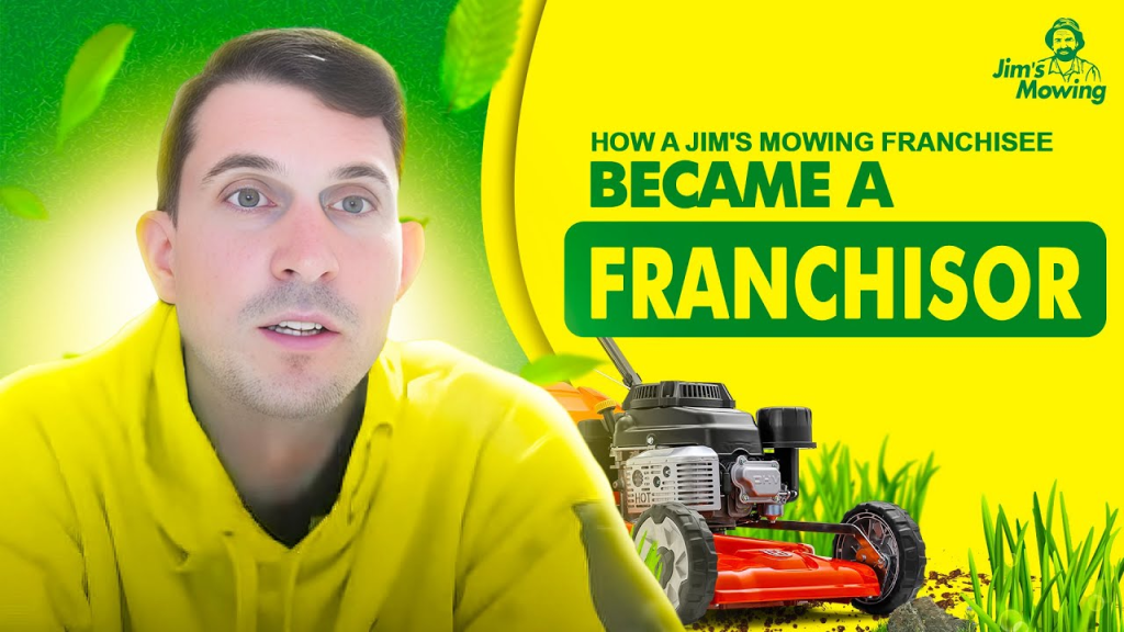 Mitch Blake sharing how his Jim’s Mowing franchise in Dubbo grew through better pricing, stronger systems, and franchisor support