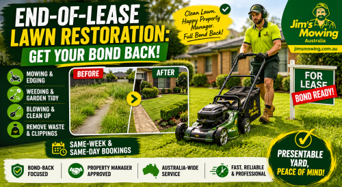 End-of-Lease Lawn Restoration: Get Your Bond Back
