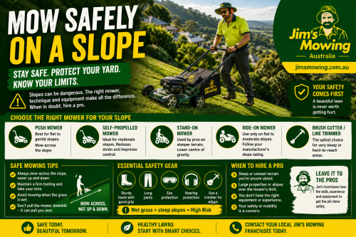 How to Mow Safely on a Slope (And When to Hire a Pro)