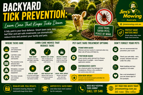 Backyard Tick Prevention: Lawn Care That Keeps Ticks Down